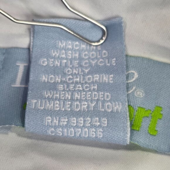 Womens Liz & Me Sport Black & White Pattern Full Zip Jacket Long Sleeve Size 4X - Picture 3 of 7